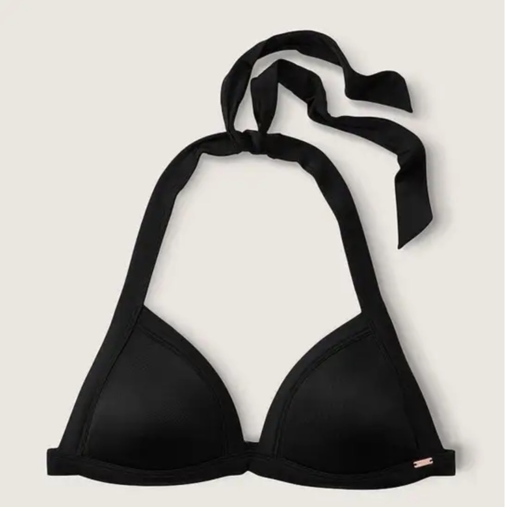 PINK - Victoria's Secret NWT Pink Victoria’s Secret Push-up Triangle Bikini Top